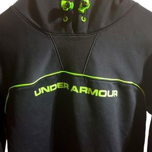 Under armour neon green hoody